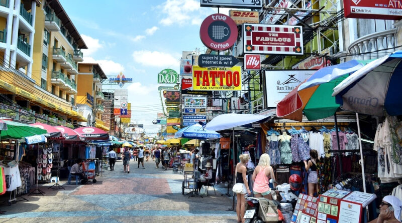 Khao San Road, Bangkok, Thailand