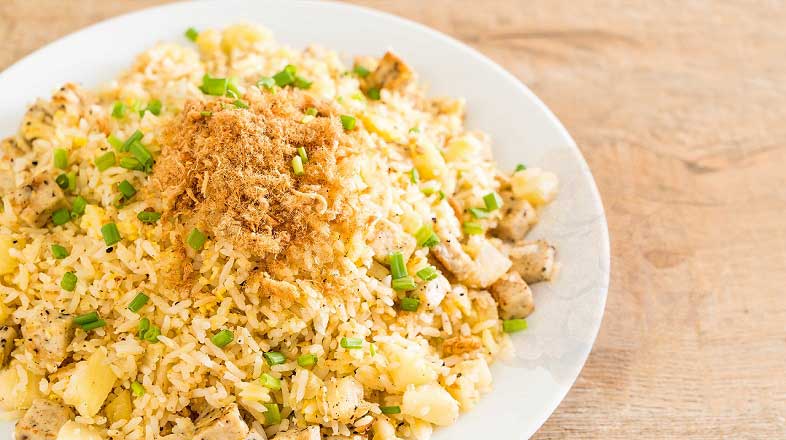 Fried Rice with Pork Floss