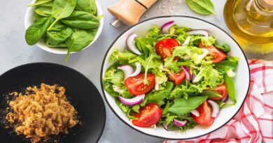 Pork Floss Salad